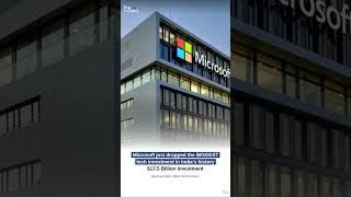Microsoft just dropped the BIGGEST tech investment in India’s history — $17.5 Billion #short #facts