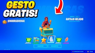 ¡RÁPIDO! FORTNITE TE REGALA GRATIS el NUEVO GESTO *ANTOJO HELADO*  DESAFIOS VERANO COSMICO