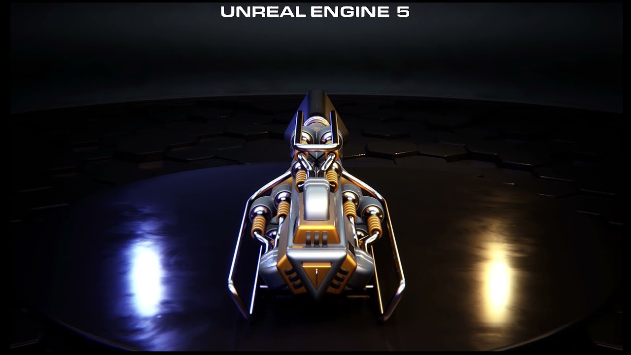 Plasma Accelerator PA4200 | Unreal Engine 5 CGTrader Preview