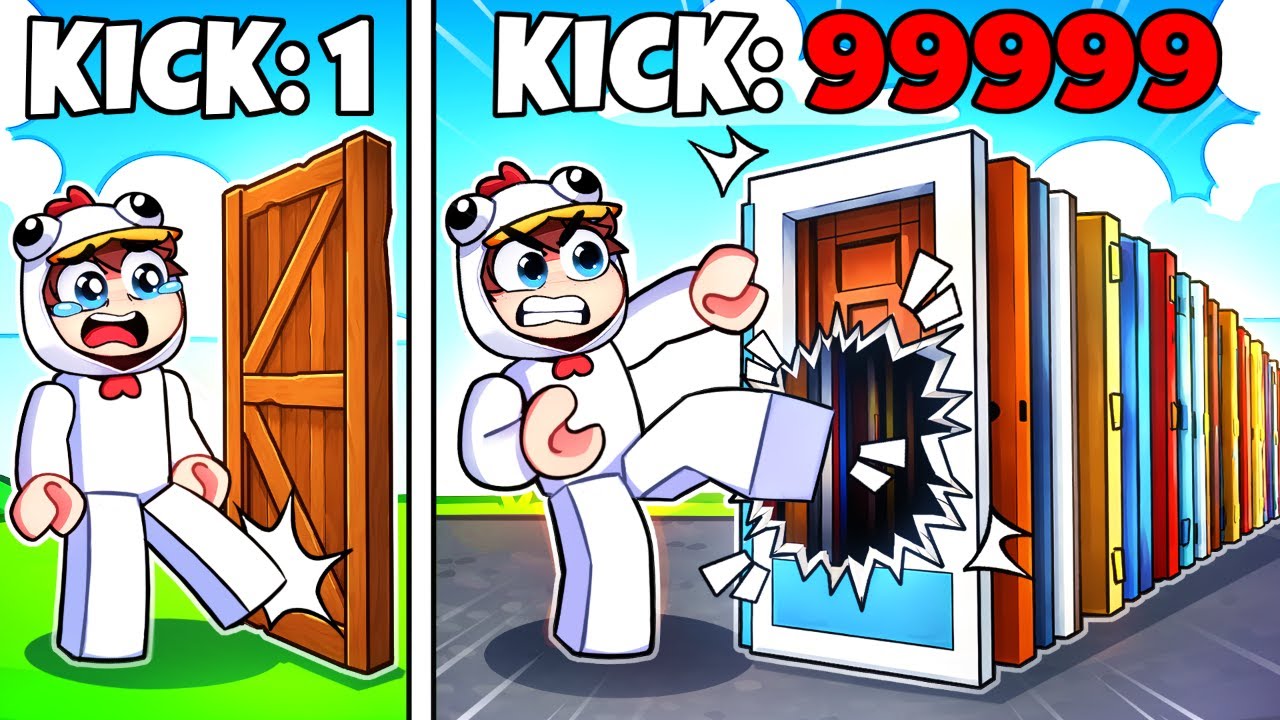 COUP de PIED à PLUS de 999,999,999 de PUISSANCE sur Roblox ! (Puncher)