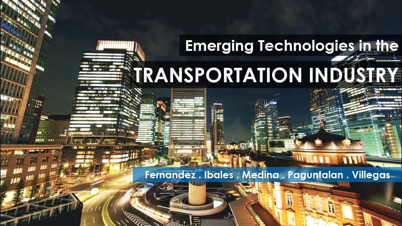 Transportation Research Part C Emerging Technologies Emerging Technologies in Transportation - YouTube