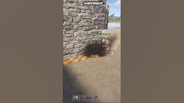 Finding an inventory of cooked sulfur 3 minutes onto a vanilla server #rust #shorts #youtubeshorts