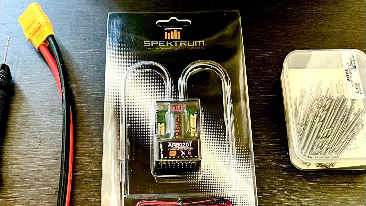 Making a telemetry connection for Spektrum AR8020T 8 channel Rx - YouTube