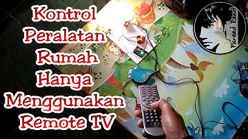 Kontrol Lampu dengan Remote TV - Receiver Menggunakan Arduino
