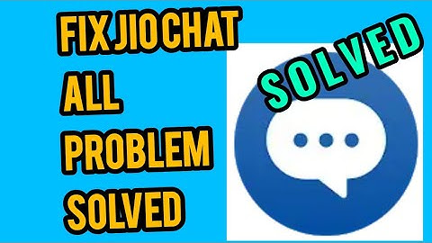 How to Fix Jio Chat All Problem Solved || Jio Chat Permission & Network Problem Solved