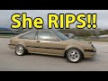 V8 Swapped Honda First Drive! It Rips!
