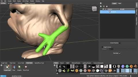 Your First Day in Mudbox Tutorial 7