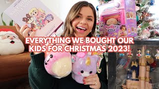 EVERYTHING WE BOUGHT OUR KIDS FOR CHRISTMAS 2023! CHRISTMAS IDEAS FOR 5 AND 7 YEAR OLD GIRLS!