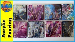 Using Cheap Envirotex Lite Resin for Acrylic Pouring (Mini Canvases)