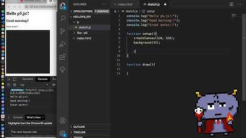 【JavaScript入門】VS-Codeでp5.jsをやる!! #03