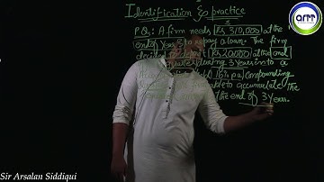 AFC 3 (QMT) Ordinary Annuity and Annuity Due Part 3 by Sir Arsalan Siddiqui (ARTT Business School)