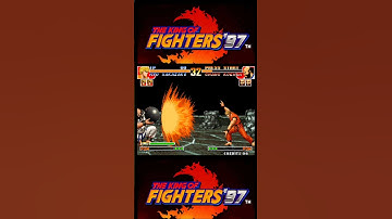 The Kof 97 Ryo Vs Chang #fightinggames #kof #multiplayer #fightinggames