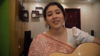 Vignette de la vidéo "Amake amar moto thakteh dao // Female Cover by Barisha Khan // 🤍🌸"