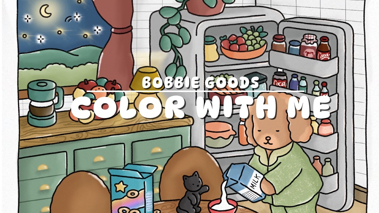 Pintando BOBBIE GOODS #2 ✨ Primeira Vez Fazendo Efeito de Luz e Madeira | Calm Piano 🎵