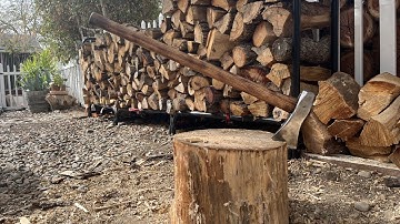 📦 Unboxing Whiskey River Axe handles! Finishing Joey’s splitting maul!