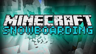Minecraft: Snowboarding! (Minecraft Mini Game) | iJevin