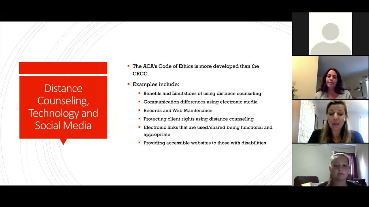 Comparison of aca asca crcc code of ethics youtube