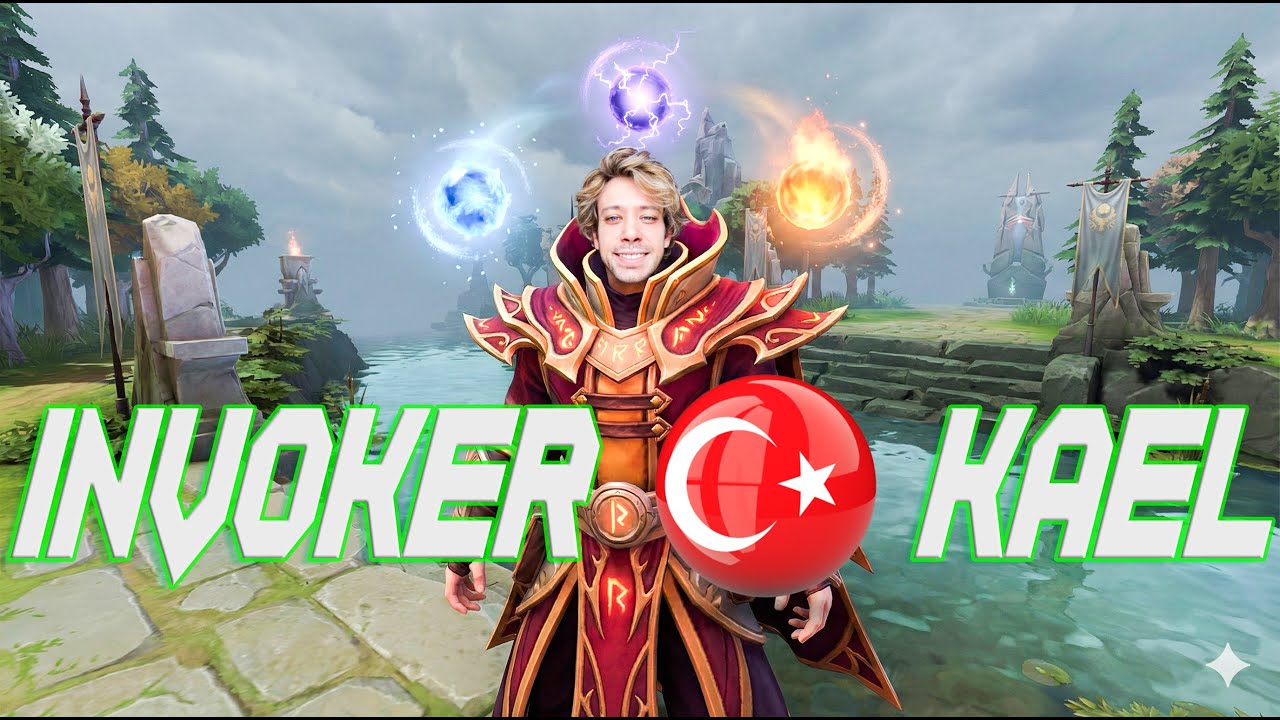 Dota 2 Türkçe TR | Invoker Kael Mid | Dereceli 7 Immortal