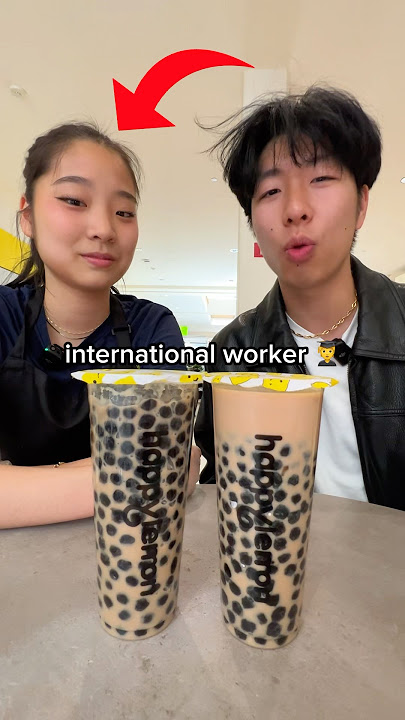smallest boba order in the WORLD #short #boba