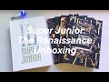 super junior 10th album - the renaissance unboxing (all 4 renaissance versions) 