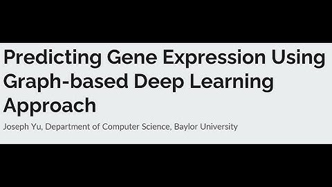 Predicting Gene Expression using Graph-based Deep Learning Approach