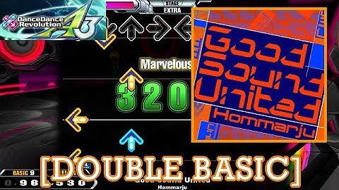 【DDR A3】 Good Sound United / Hommarju [DOUBLE BASIC] 譜面確認＋Play