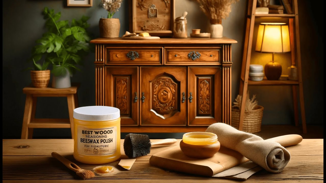 🛋️ Furniture Clinic Premium Beeswax Polish Best Wood Seasoning