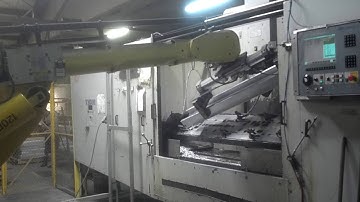 Fanuc Robot Load/Unload CNC Milling Machine