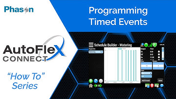 How to Schedule Relay Timed Events | Phason Controls AutoFlex Connect Tutorial