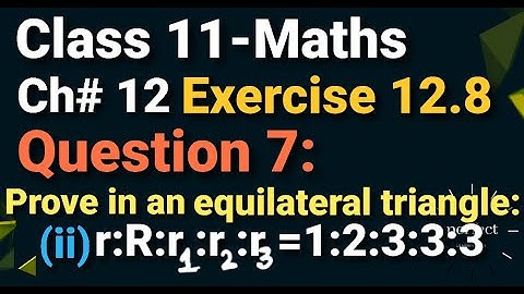 Exercise 12.8 class 11 maths Question 7 (ii) Chapter 12 in Urdu & Hindi||12.8 exercise math class 11