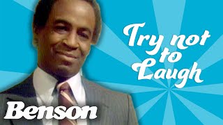 Benson | Try Not To Laugh With Benson | Classic TV Rewind