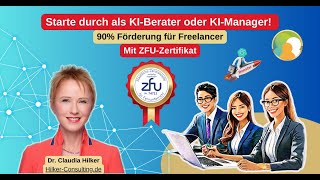 Wie #Freelancer mit 90% #Förderung #AI lernen und #Karriere und #Wachstum pushen! #KI #success