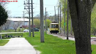 4K/HDR East Troy Electric Railroad train locomotive