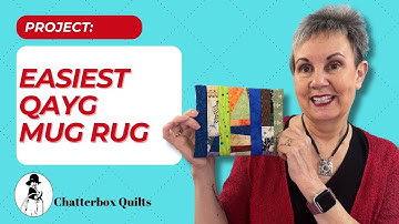 Transform Fabric Scraps into Beautiful Mug Rugs using the Quilt as You Go Technique