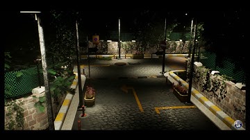 Modular Alleyway - Made in Unreal Engine 4