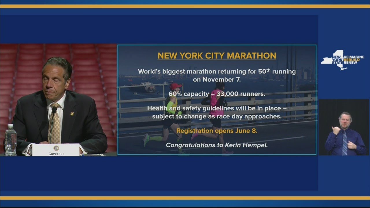 2021 New York City Marathon will happen YouTube