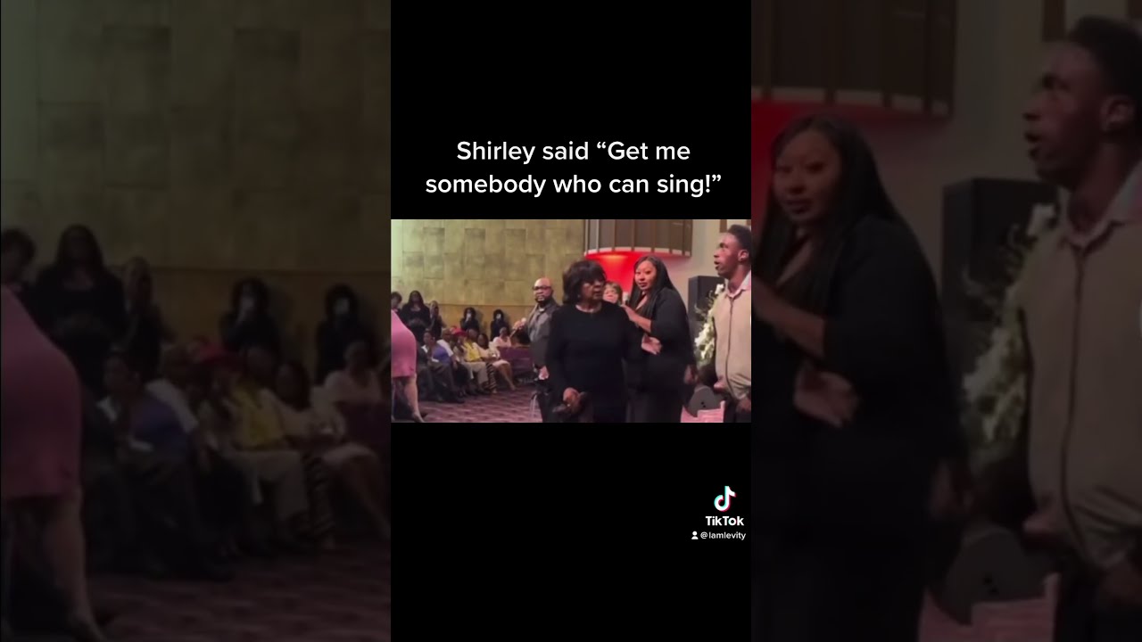 Shirley Caesar Takes The Mic