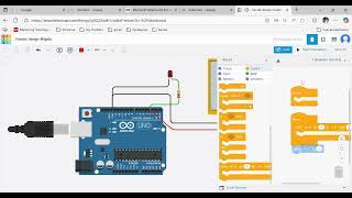 картинка: Плавно запалюємо світлодіод в Arduino Tinkercad