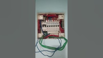 electrical MCB🪛 and clean Dressing a DB in Under Two Minutes!#short #viral