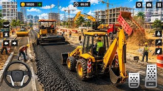 JCB Game 3D 🚜 Road Construction Simulator | Real JCB Work Gameplay 😱 Android 2026