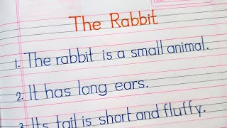 essay on rabbit || rabbit essay in english || few lines on rabbit ||