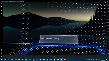 Windows 10 Creators Update Mixed Reality App Simulation