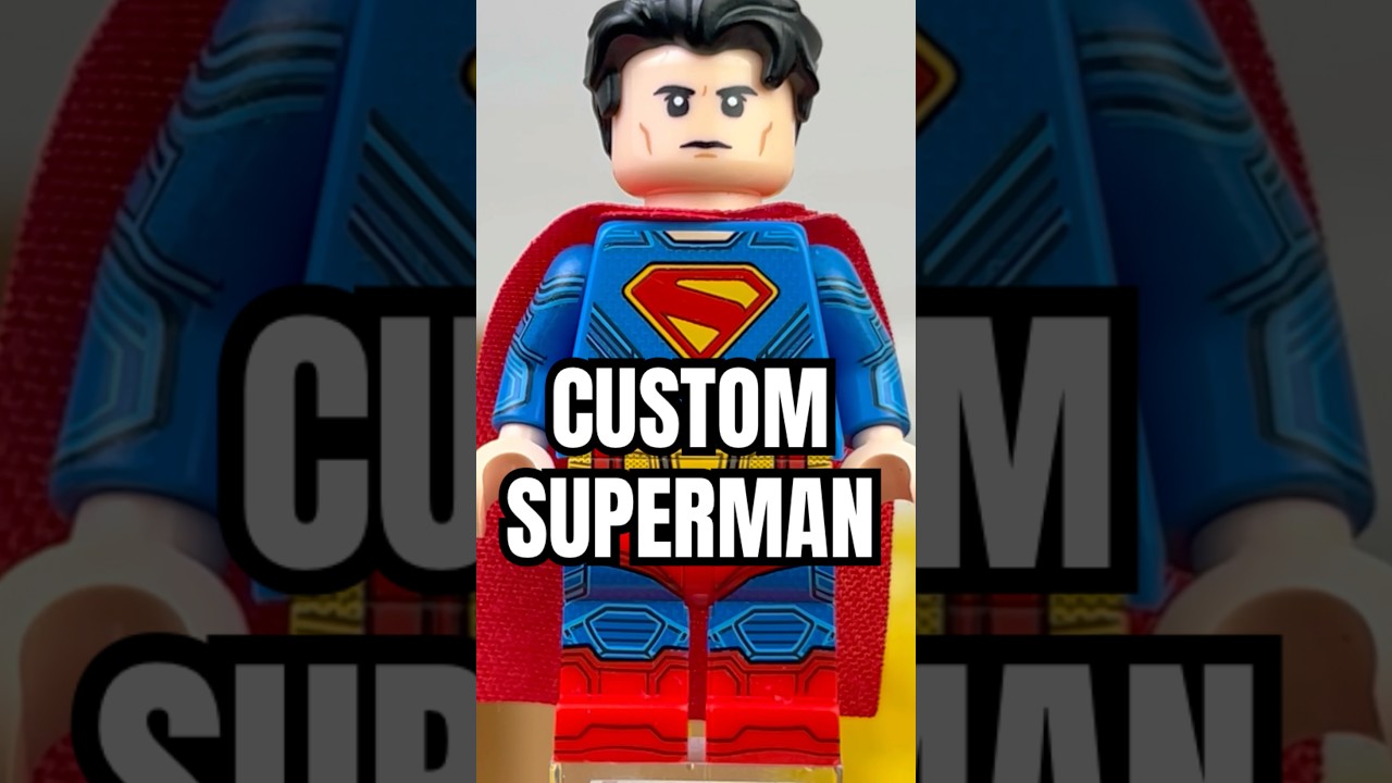 УЛЬТРА ДЕТАЛИЗИРОВАННАЯ МИНИФИГУРКА СУПЕРМЕНА 2025