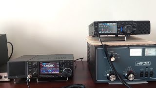 YAESU FT 710 versus ICOM 7300 on SSB Weak Signal