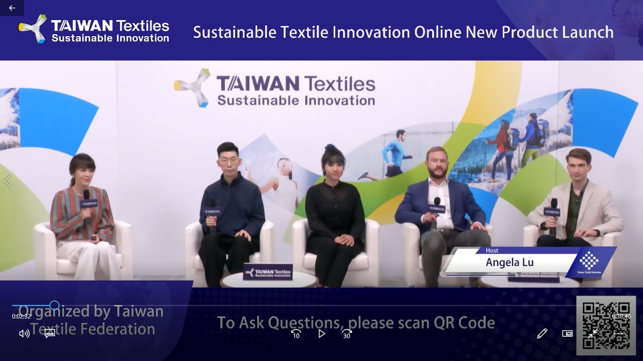 Sustainable Textile Innovation Online New Product Launch YouTube