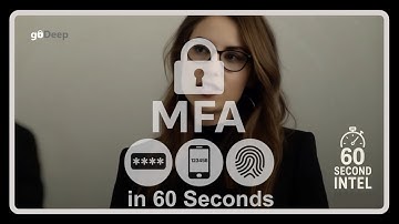 60 Second Intel: MFA | #onlinesafety | #securityawareness | #cybersecurityforbeginners | #MFA