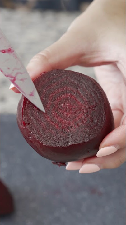 Cooking beets for the first time