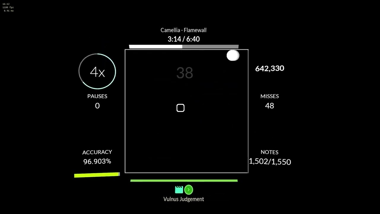 [Rhythia] Camellia - Flamewall | S+ 97.280