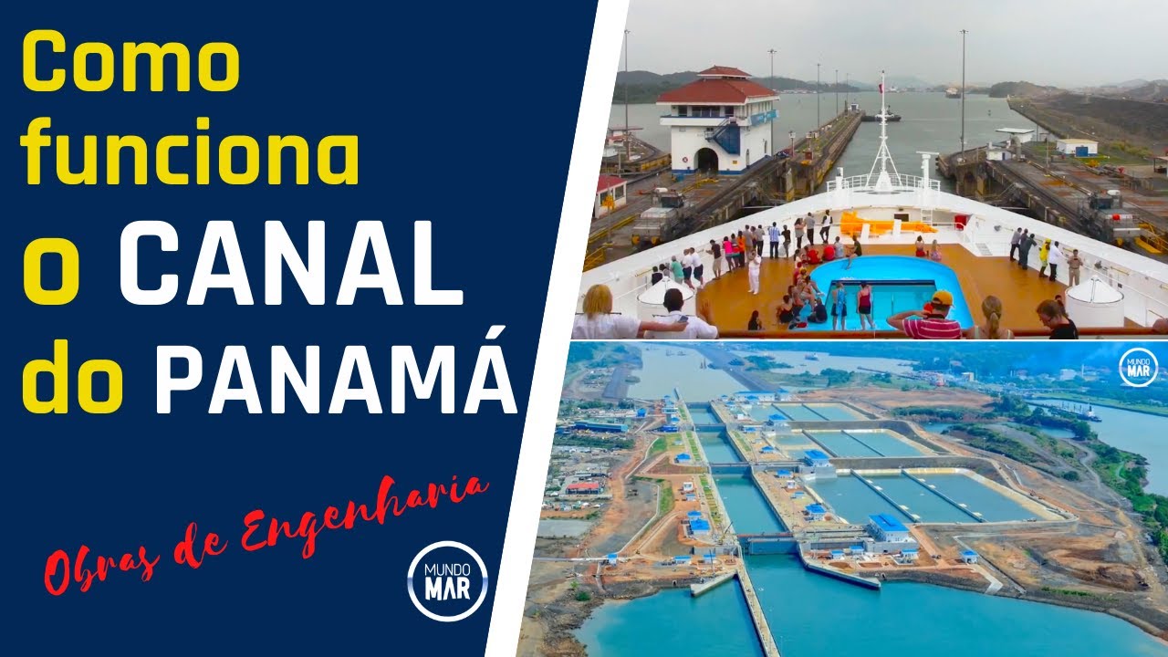 Como Funciona O Canal Do Panama Youtube