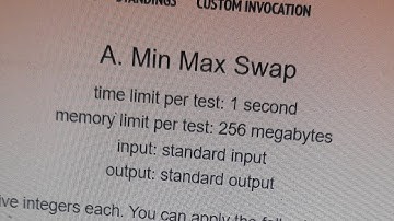 min max swap codeforces solution codeforces round 768 #codeforces